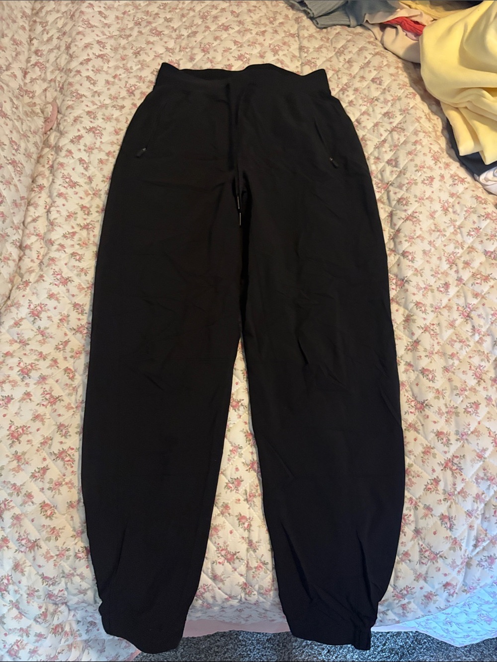 lululemon athletica Black Track Joggers